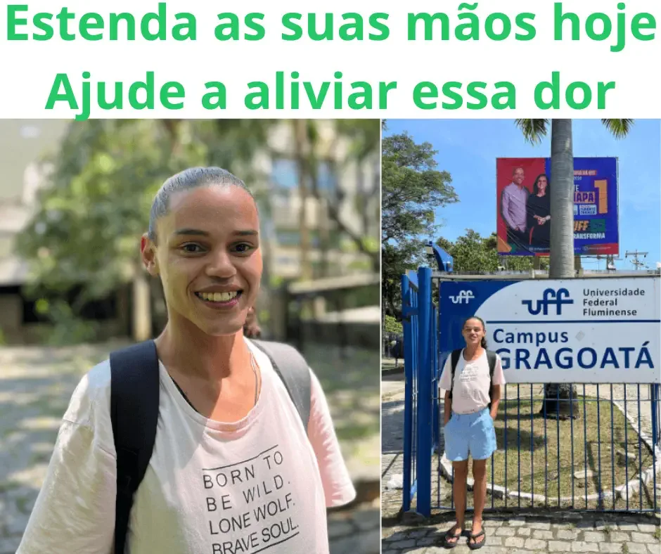 Chegou na UFF com R$ 2. Agora luta para não voltar à rua
